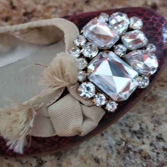 🖤Mia🖤 jeweled flats, size 8 - Picture 7 of 9